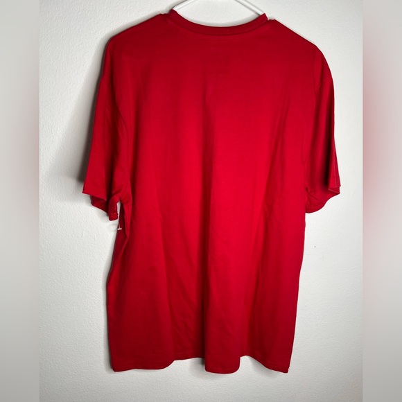 eckounltd men’s Red T Shirt crew neck Short Sleeve Size Large - Picture 2 of 6